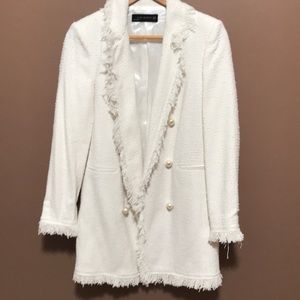 Zara Cream coat-sale